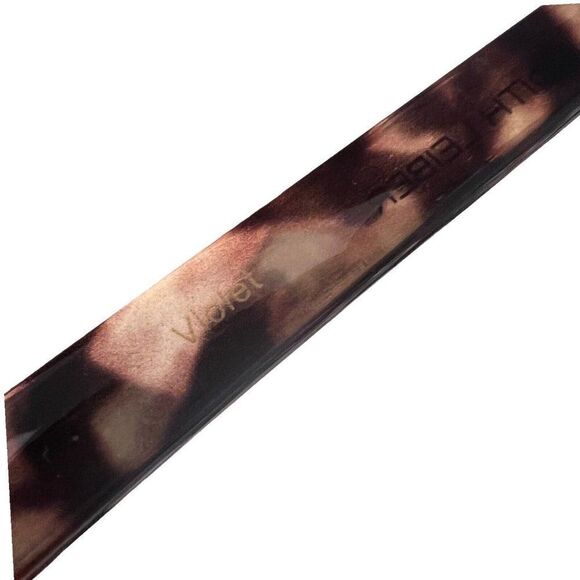 Judith Leiber Sunglasses Women’s Tortoise Round High Bridge Black Brown Violet‎ - Picture 5 of 6